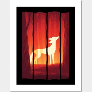 Fox spirit Posters and Art